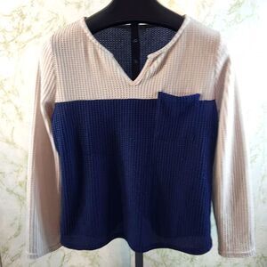 FINWANLO Waffle Weave Top